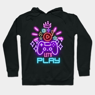 Gaming Let's Play Hoodie